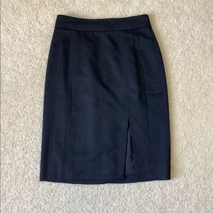 White House Black Market Navy Pencil Skirt